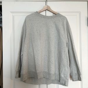 Speckle crewneck
